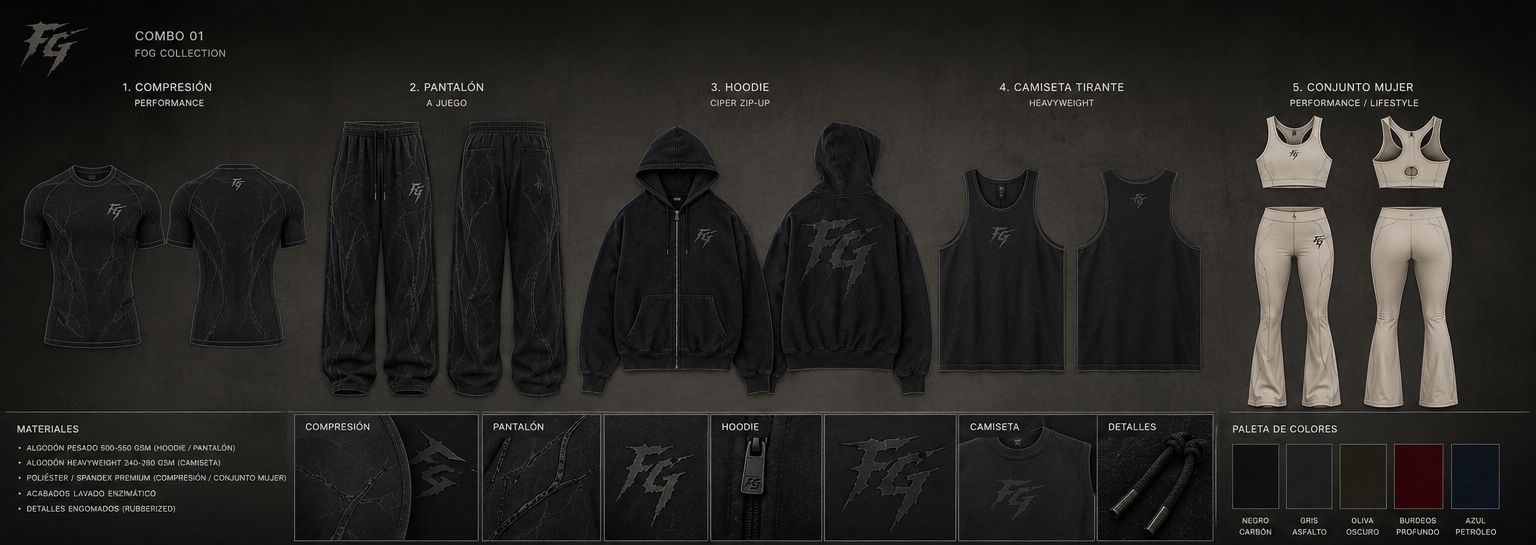 Fichas de producto de la colección